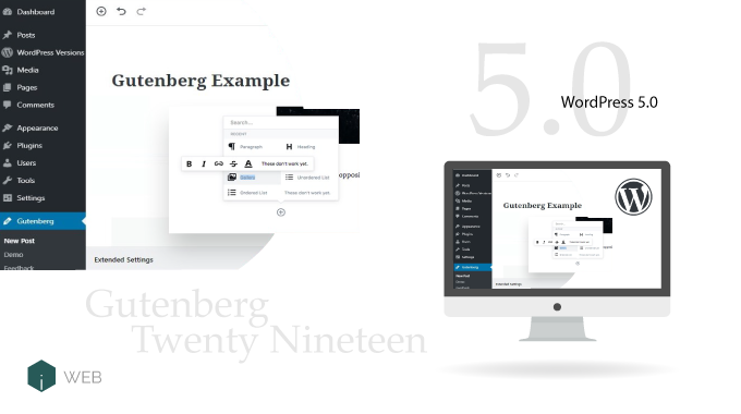In Arrivo WordPress 5.0